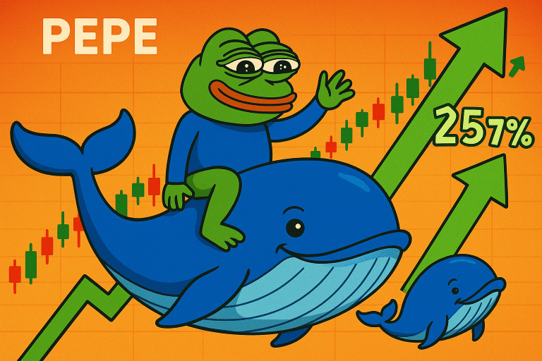 PEPE-Wal-Transaktionen steigen um 257 %: Kommt jetzt die Kursexplosion?