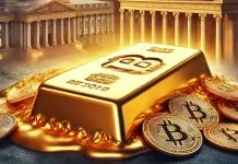 Bitcoin Surges as Gold Slips, States and Firms Buy In
