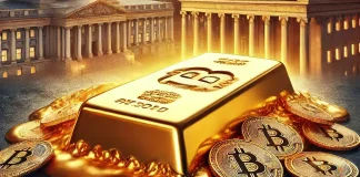 Bitcoin Surges as Gold Slips, States and Firms Buy In
