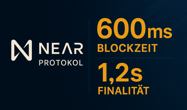 NEAR Protocol erreicht Meilenstein mit 600ms Blockzeit und 1,2s Finalität