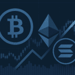 PICTURE Bitcoin (BTC), Ethereum (ETH) und Solana (SOL)