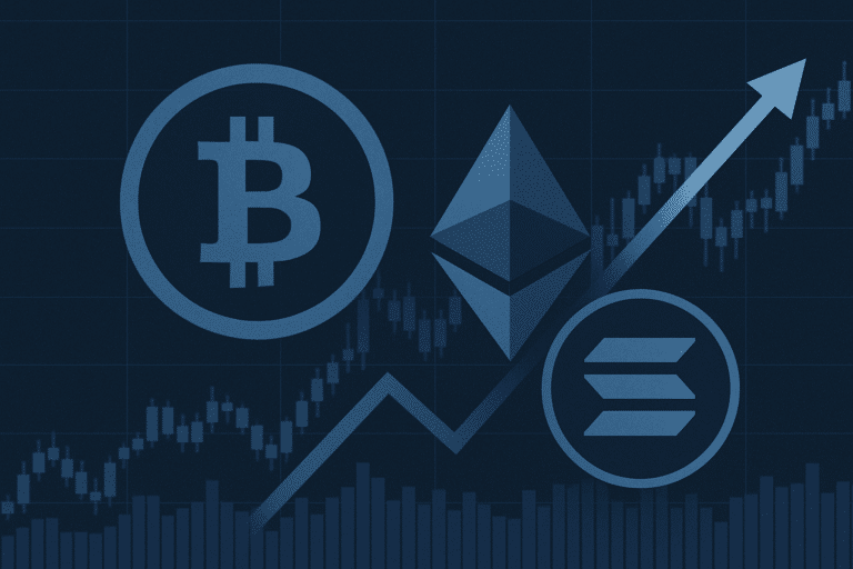 Milliarden-Dollar-Unternehmen plant Bitcoin-, Ethereum- und Solana-Reserve aufzubauen