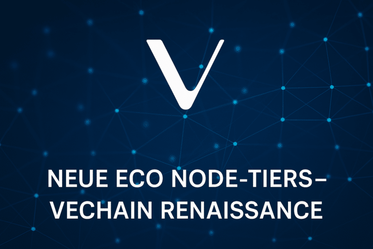 VeChain führt neue Eco Node-Tiers ein: Einstieg ab 10.000 VET