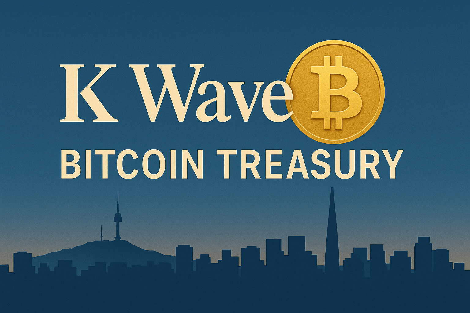 K WAVE BITCOIN TREASURY