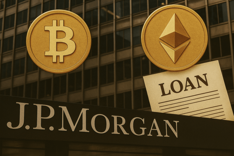 JPMorgan prüft Bitcoin‑ und Ethereum‑besicherte Kredite – Dimons überraschende Kehrtwende