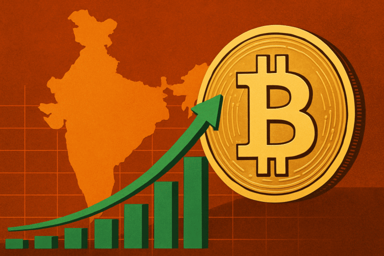 Indischer IT-Riese kauft Bitcoin – Aktie explodiert um 94%