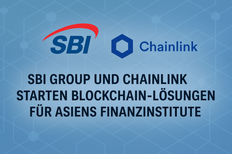 SBI Group und Chainlink starten Blockchain‑Lösungen für Asiens Finanzinstitute