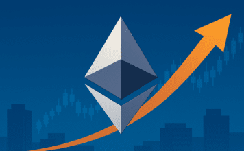 Ethereum price rising