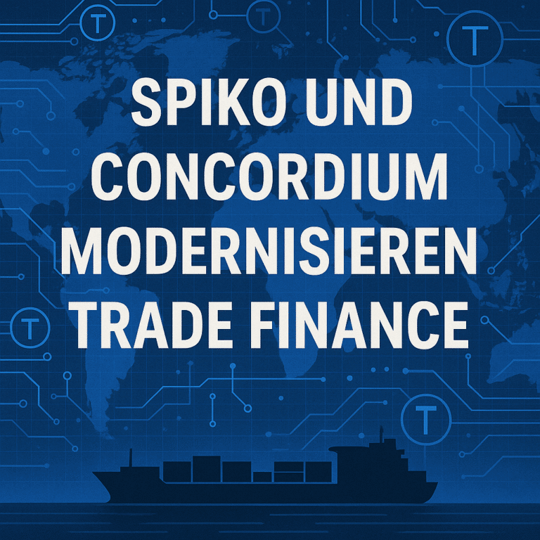 Spiko und Concordium modernisieren Trade Finance