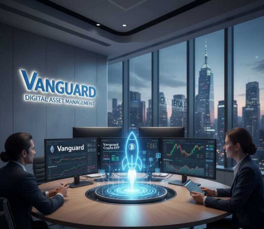 Vanguard crypto ETF and brokerage.