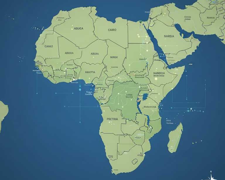 MAP OF AFRICA