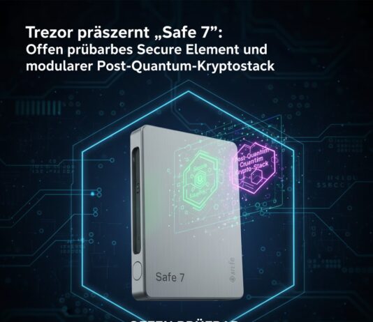 Trezor präsentiert „Safe 7“