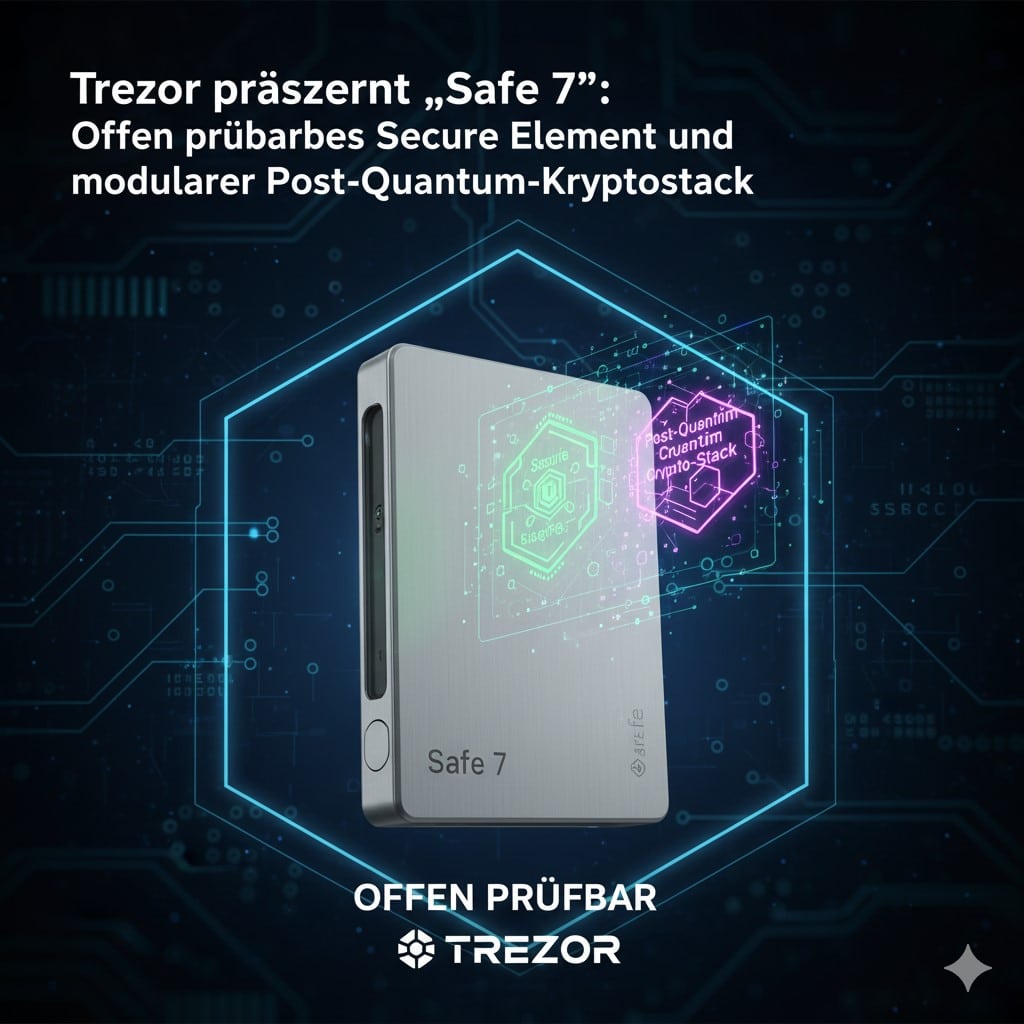 Trezor präsentiert „Safe 7“