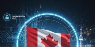 Canadian flag and stablecoins