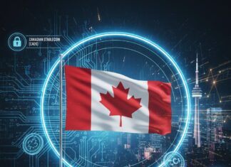 Canadian flag and stablecoins