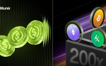 Bitunix baut sein Derivate-Angebot aus und führt USDC-M Futures sowie 200x Hebel ein