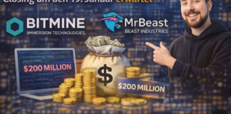 Bitmine investiert 200 Mio. Dollar in MrBeast-Firma Beast Industries,