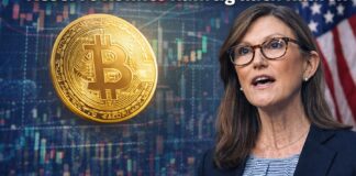 Cathie Wood: Krypto bleibt politisches Thema, US-Bitcoin-Reserve könnte künftig auch kaufen Cathie Wood and BTC