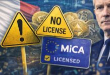 Frankreich warnt 90 Krypto-Firmen ohne Lizenz