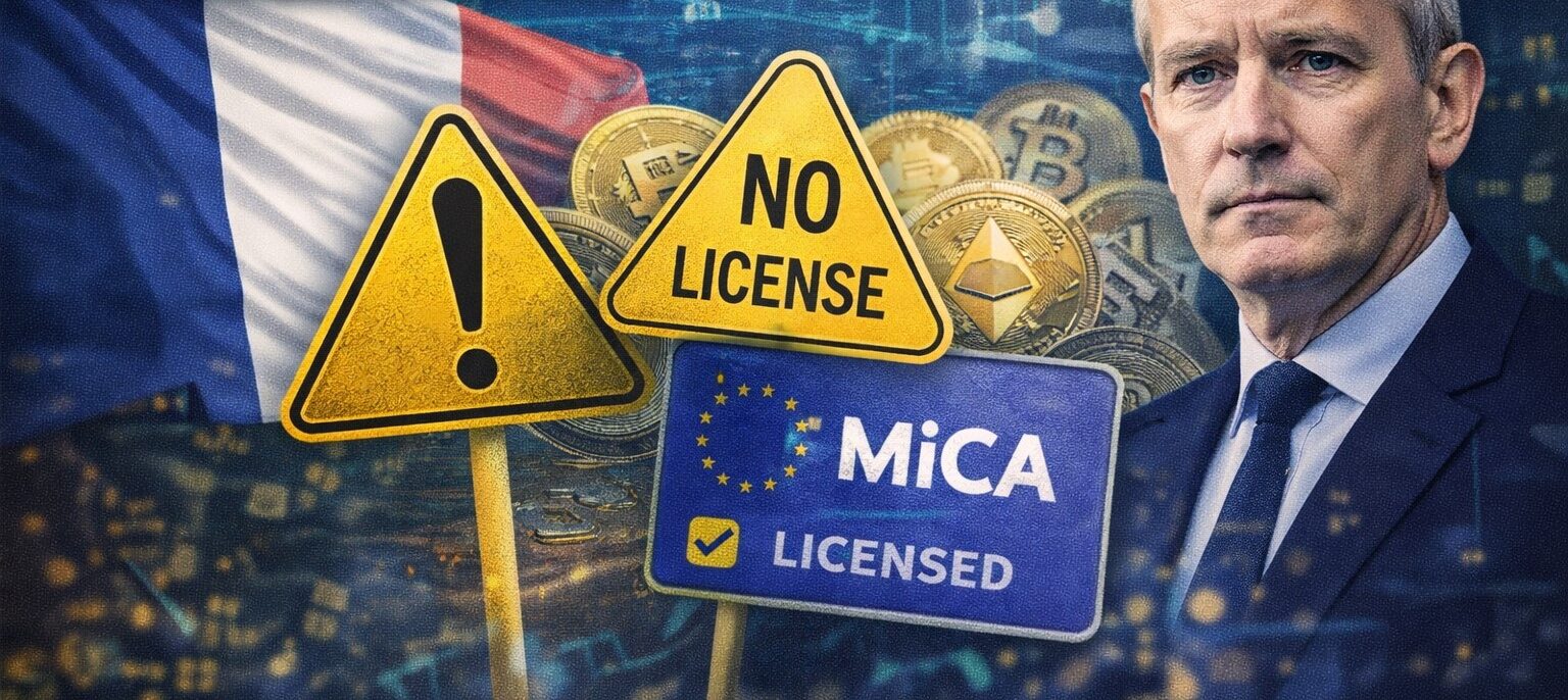 Frankreich warnt 90 Krypto-Firmen ohne Lizenz