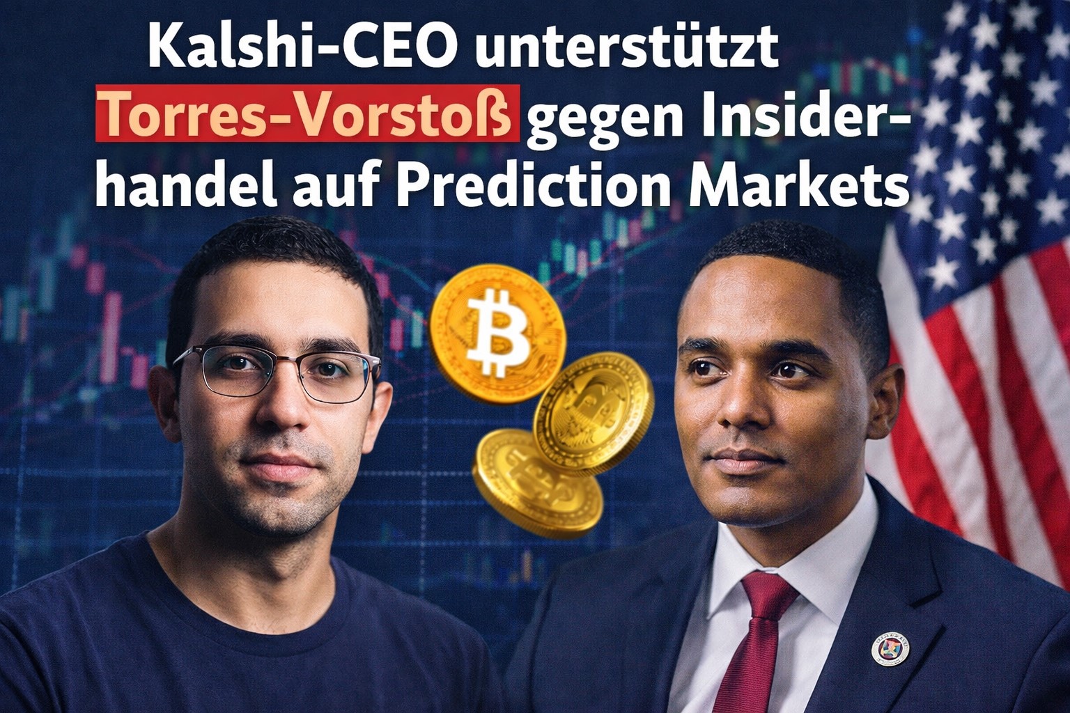Kalshi-CEO unterstützt Torres-Vorstoß gegen Insiderhandel auf Prediction Markets