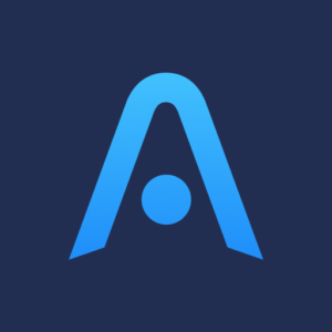 Logo der Atomic Wallet, einer Software Wallet zur Verwaltung verschiedener Kryptowährungen.