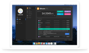 Coinomi Wallet Dashboard