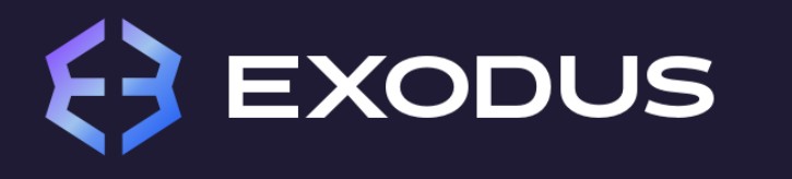 Exodus Wallet Logo als Symbol für eine benutzerfreundliche Krypto-Wallet zur Verwaltung digitaler Vermögenswerte.