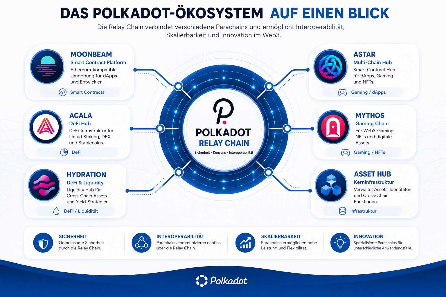 Polkadot Ökosystem Überblick