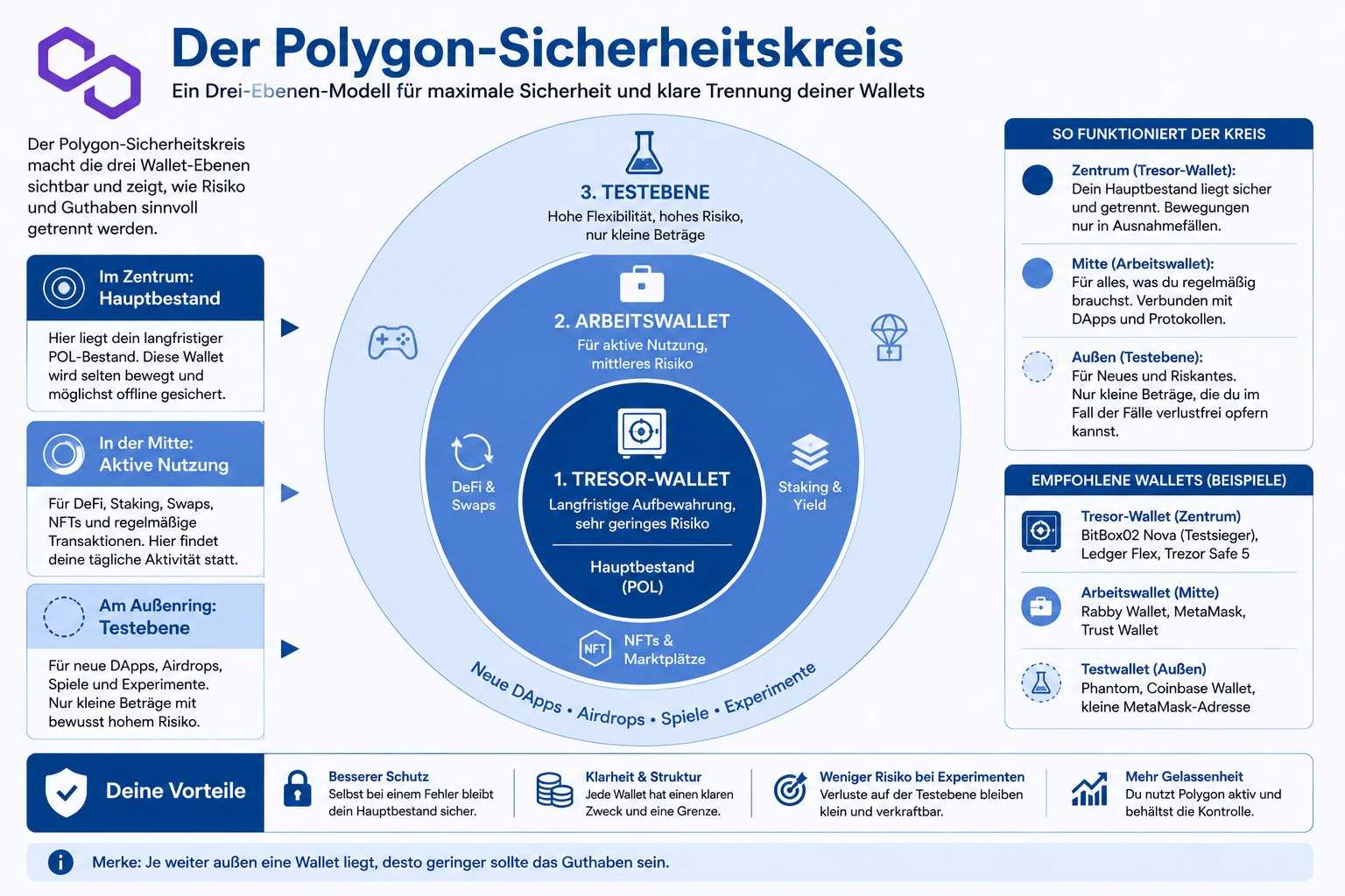 Polygon Sicherheitskreis
