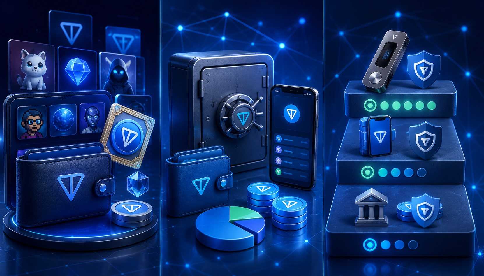 TON Wallet Sicherheit für NFTs DeFi und große Bestände