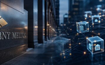 BNY Mellon verbindet klassische Fondsverwaltung mit Blockchain-Technologie durch eine digitale Transferstelle.
