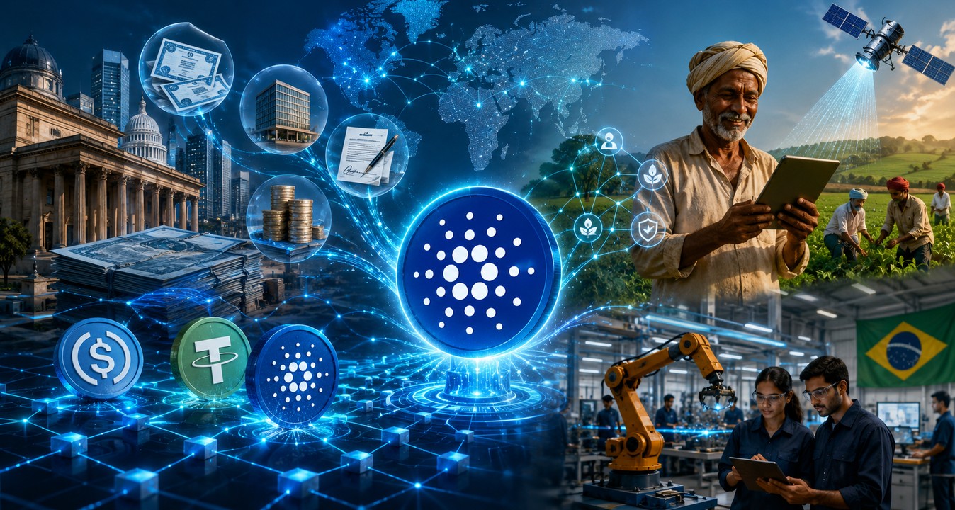 Cardano verbindet mit RealFi Stablecoins, Landwirtschaft und Industrie zu einem Blockchain-Ökosystem für reale Finanzanwendungen.