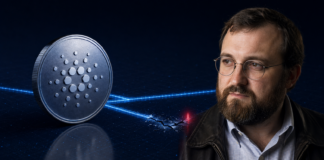 Hoskinson warnt vor Cardano-Delisting bei Coinbase und Binance Charles Hoskinson neben einer ADA-Münze vor unterbrochenen Datenverbindungen