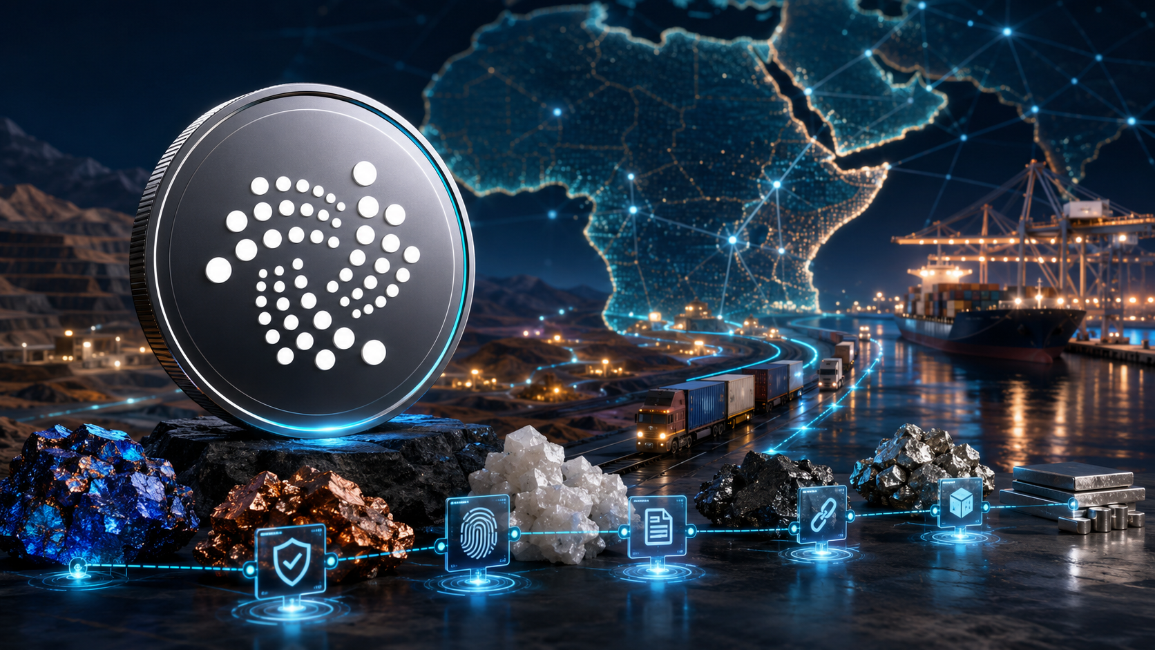 IOTA und Salus digitalisieren Lieferketten für kritische Mineralien in Afrika