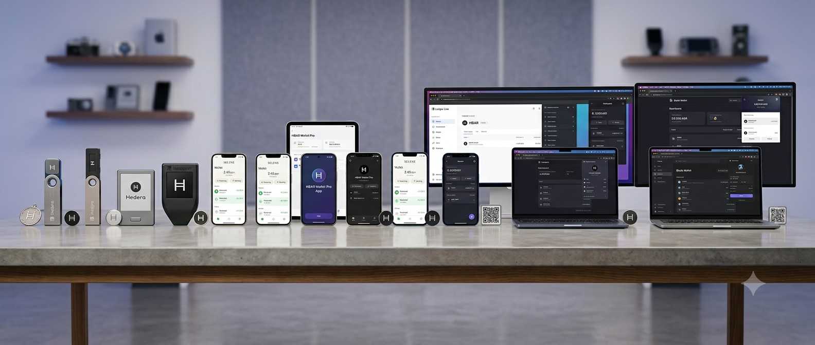 Hedera Wallet Hardware und Software Übersicht