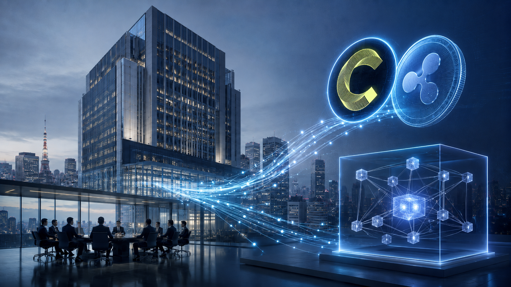 SBI Holdings verbindet das Canton Network und Ripple mit institutioneller Blockchain-Infrastruktur.