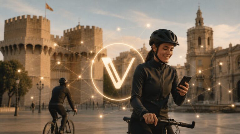 Bikademy bringt VeChains B3TR-Token auf Valencias Radwege