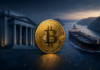 Bitcoin zwischen der US-Notenbank und einem Öltanker in der Straße von Hormus