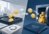 Bitcoin-Verkauf und Bitcoin-Zukauf im Vergleich zwischen zwei Unternehmensstrategien
