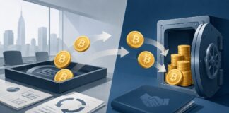Strategy verkauft 1.690 Bitcoin und finanziert damit STRC-Rückkäufe Bitcoin-Verkauf und Bitcoin-Zukauf im Vergleich zwischen zwei Unternehmensstrategien