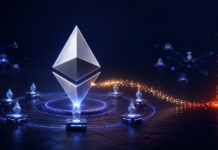 Ethereum-EIP sorgt für Diskussion: Staking-Rendite könnte auf Null sinken Ethereum-Symbol mit Validatoren, während neu ausgegebene Staking-Belohnungen verbrannt werden