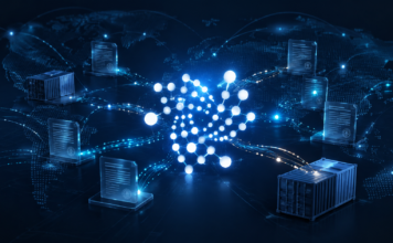 IOTA: TWIN verzeichnet viertstärksten On-Chain-Tag seit Launch Digitale Darstellung des IOTA-Netzwerks mit globalen Handelsrouten, Dokumenten und Frachtcontainern