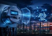Digitaler Stromzähler, dessen Messdaten mithilfe des IOTA-Netzwerks vor Manipulation geschützt werden
