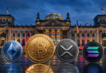 Krypto-Haltefrist: Warum der 12. August für Klingbeil wichtig wird Bitcoin, Ethereum, XRP und Solana vor dem Deutschen Bundestag