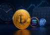 Diese Events werden für Bitcoin, den Clarity Act und Altcoins diese Woche wichtig Bitcoin-, Solana- und USDC-Münzen vor einem Kalender, einer Uhr und einem Kurschart