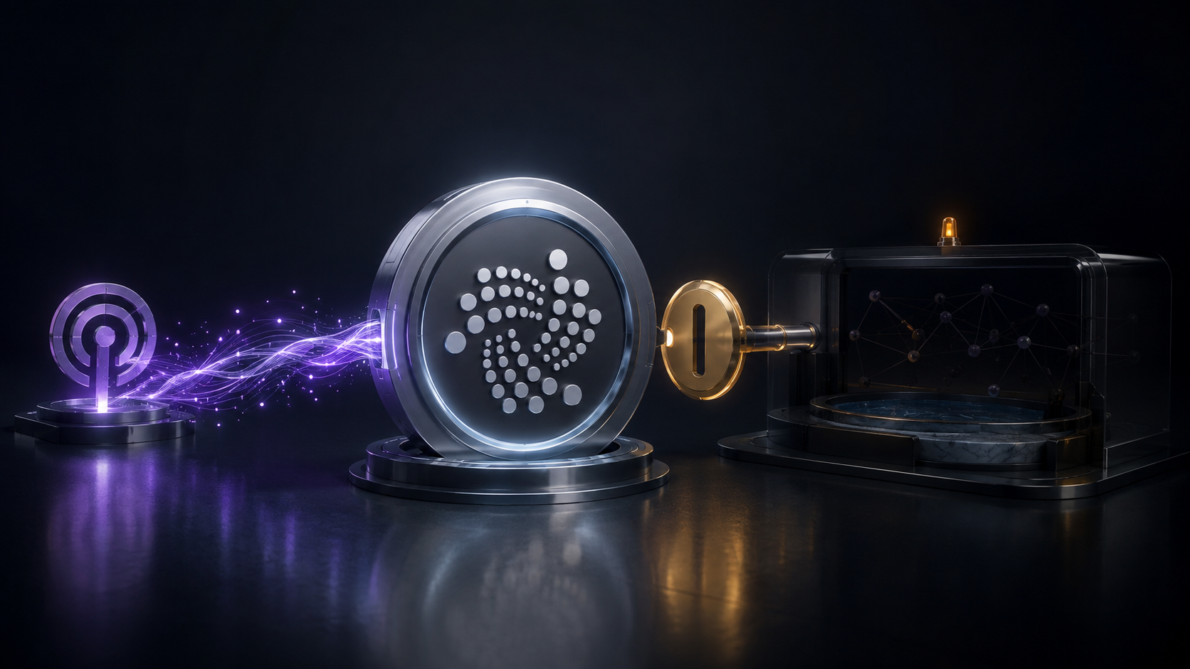 IOTA-Netzwerk zwischen Pyth-Oracle-Datenstrom und abschaltendem Deepr-Finance-Lending-Protokoll