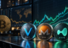 Altcoin-Saison startet: VeChain, Monero und HYPE senden starke Signale VeChain, Monero und Hyperliquid vor einem steigenden Kurschart, während Bitcoin im Hintergrund steht