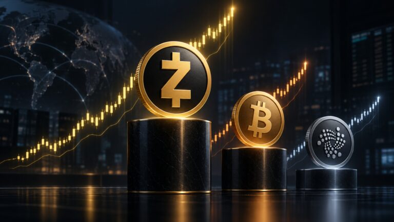 Bitcoin und IOTA steigen, Zcash erreicht neues Allzeithoch