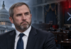 Ripple-Chef rechnet mit Demokraten nach CLARITY Act-Scheitern ab Ripple-CEO Brad Garlinghouse vor dem US-Kapitol nach dem Scheitern des CLARITY Act